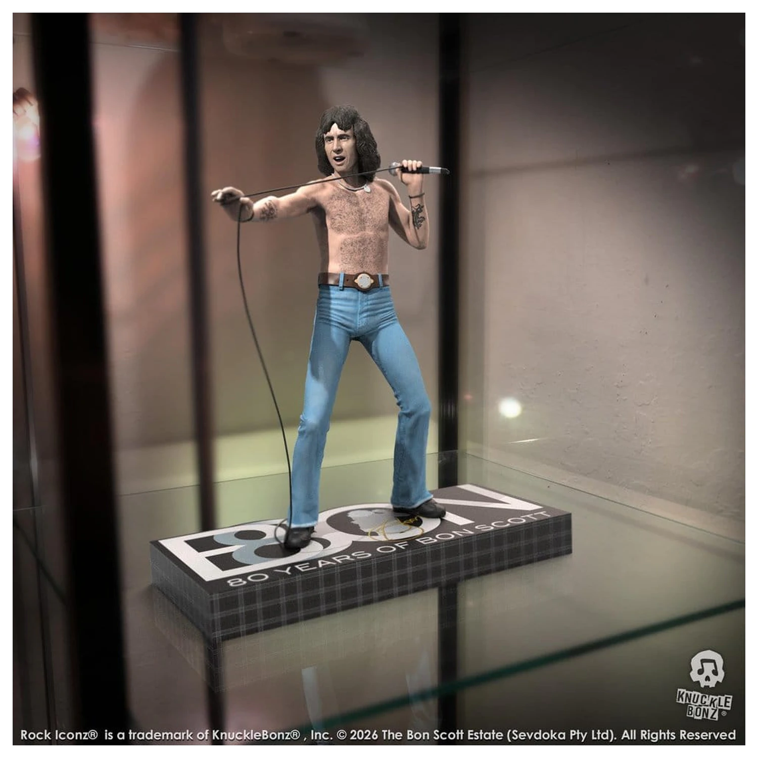 AC/DC Rock Iconz Statuetka Bon Scott III 22 cm zdjęcie produktu