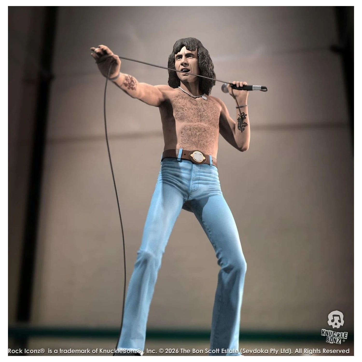 AC/DC Rock Iconz Statuetka Bon Scott III 22 cm zdjęcie produktu