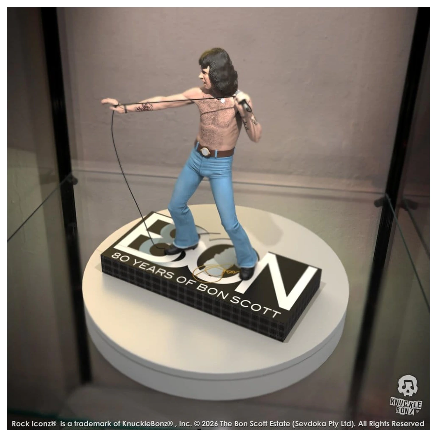 AC/DC Rock Iconz Statuetka Bon Scott III 22 cm zdjęcie produktu