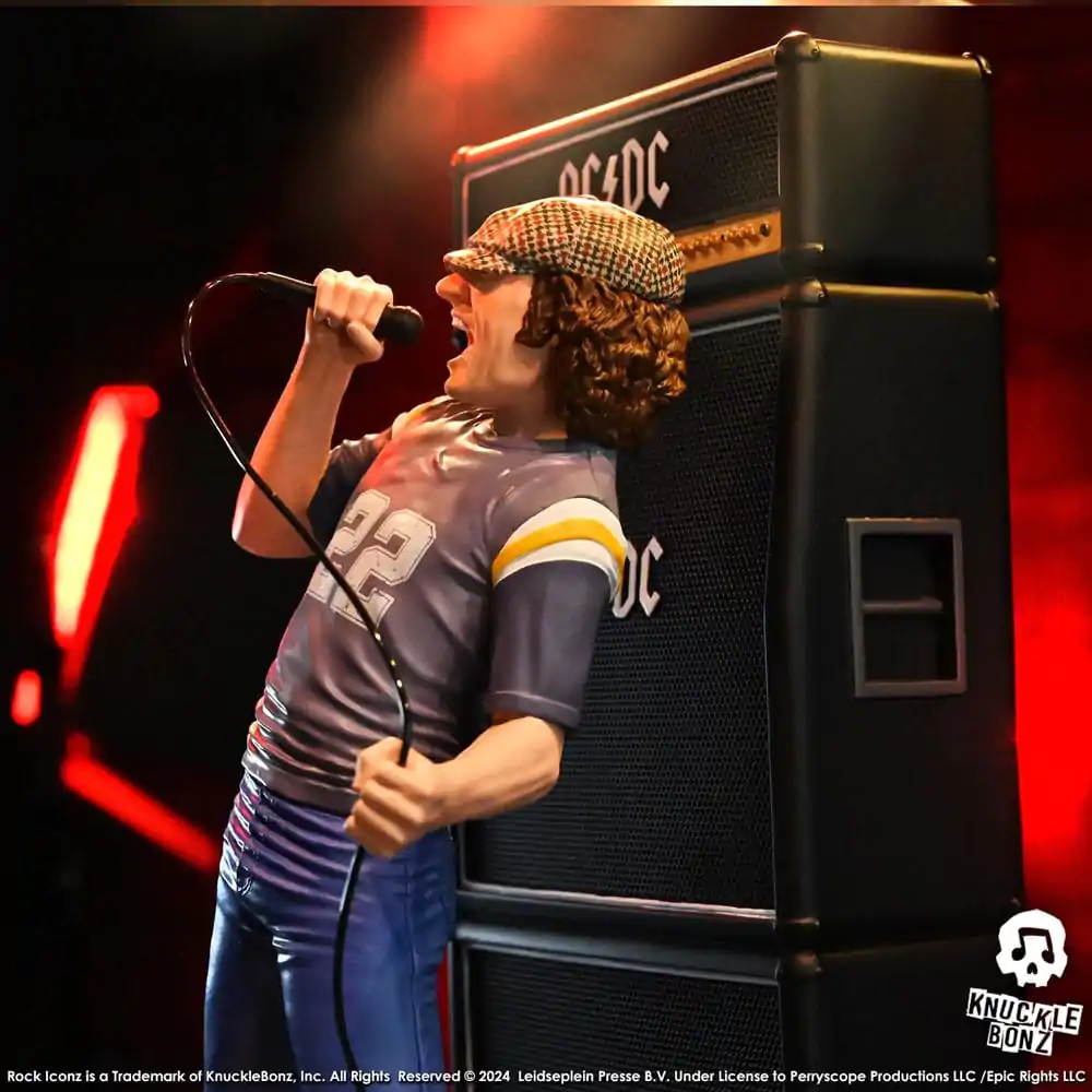 AC/DC Rock Iconz Statue Brian Johnson Statua 23 cm zdjęcie produktu