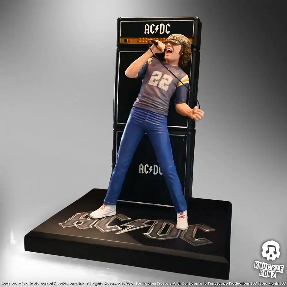 AC/DC Rock Iconz Statue Brian Johnson Statua 23 cm zdjęcie produktu