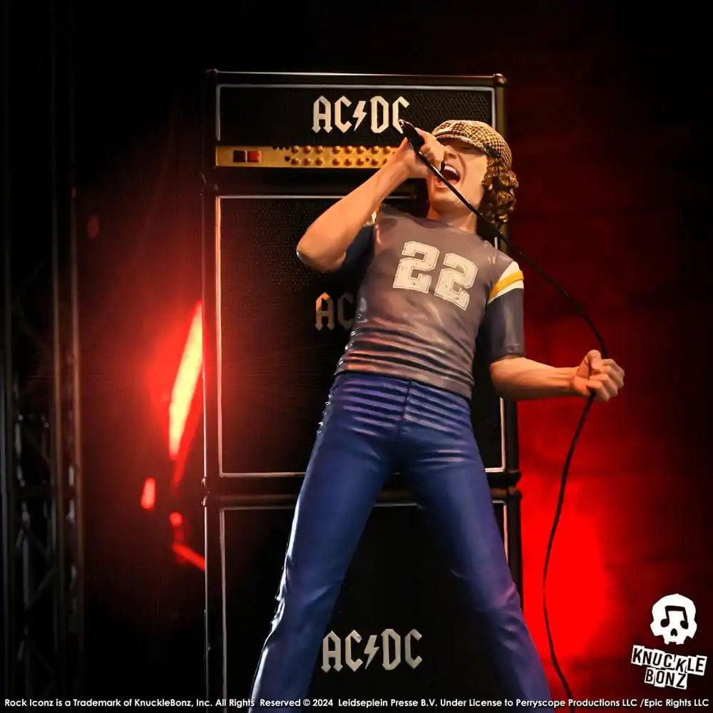 AC/DC Rock Iconz Statue Brian Johnson Statua 23 cm zdjęcie produktu