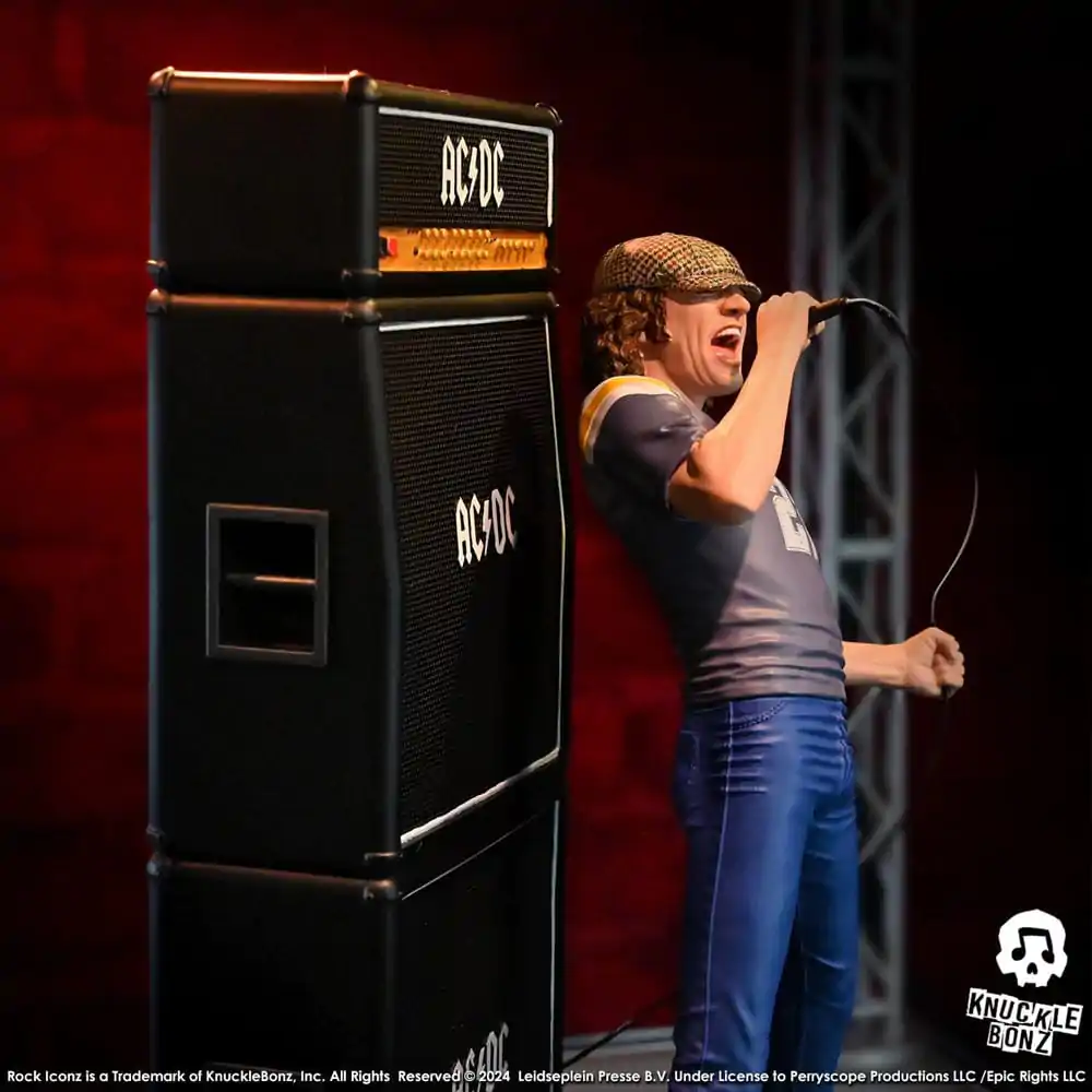 AC/DC Rock Iconz Statue Brian Johnson Statua 23 cm zdjęcie produktu