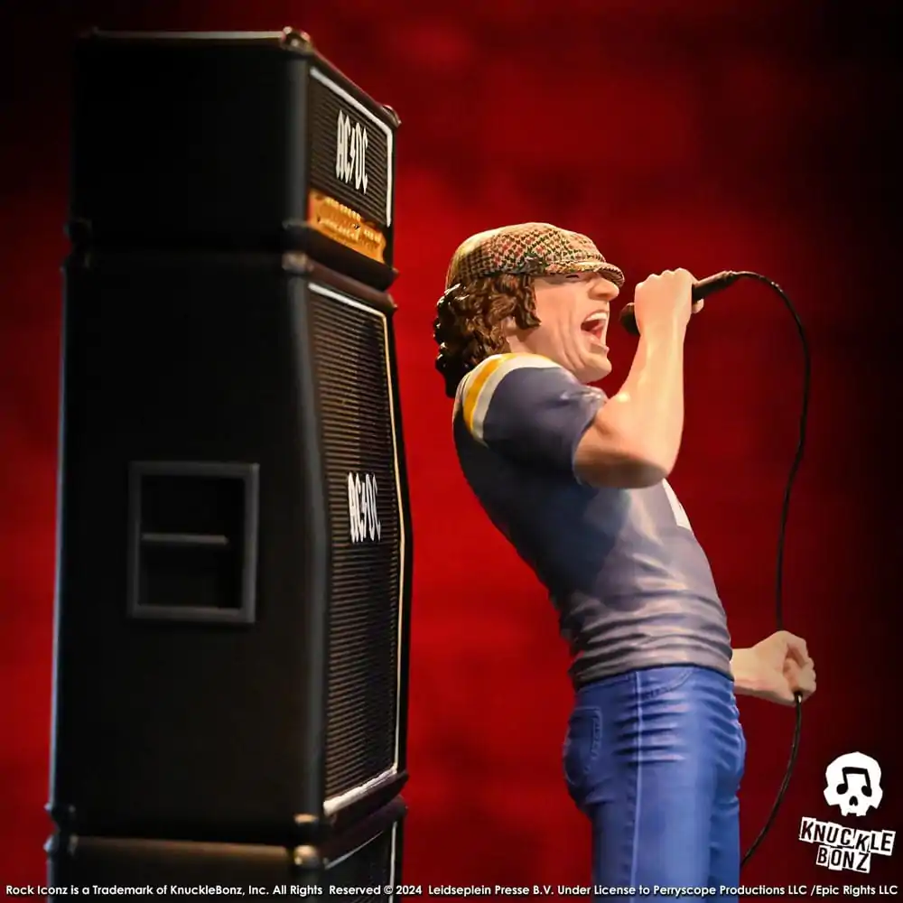 AC/DC Rock Iconz Statue Brian Johnson Statua 23 cm zdjęcie produktu