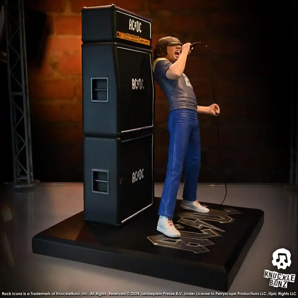 AC/DC Rock Iconz Statue Brian Johnson Statua 23 cm zdjęcie produktu