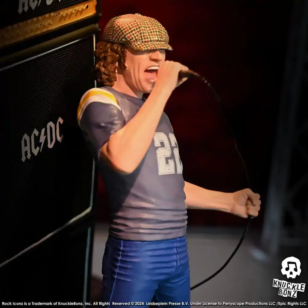 AC/DC Rock Iconz Statue Brian Johnson Statua 23 cm zdjęcie produktu