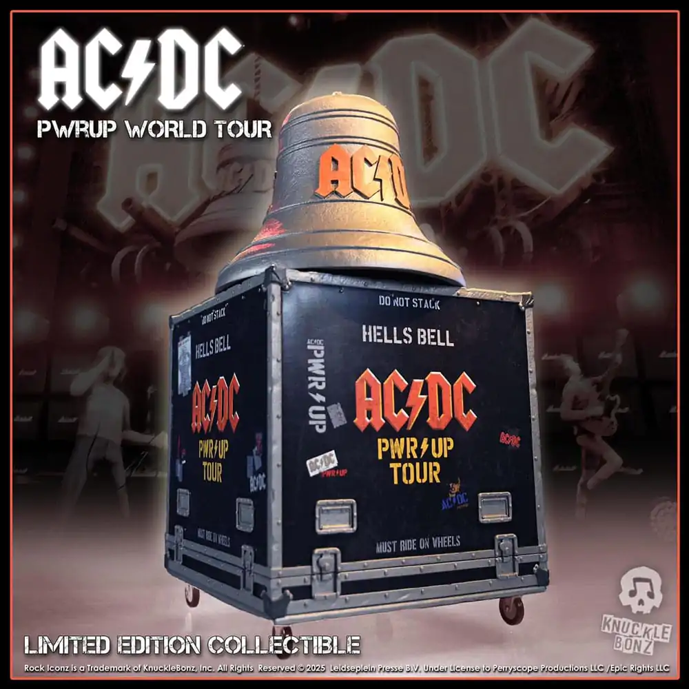 AC/DC Rock Ikonz On Tour Statua PWR UP Tour Hells Bell zdjęcie produktu