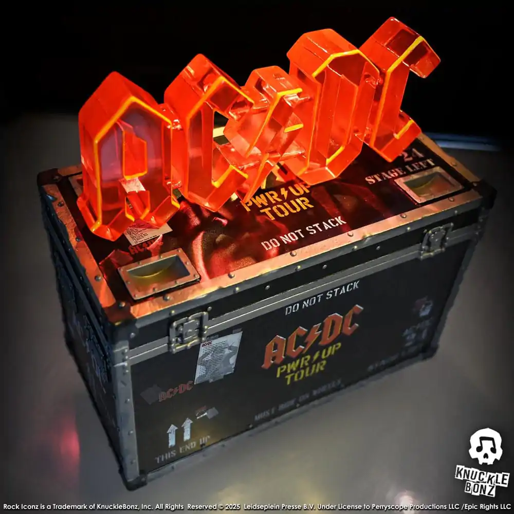 AC/DC Rock Ikonz On Tour Statua PWR UP Tour Road Case zdjęcie produktu
