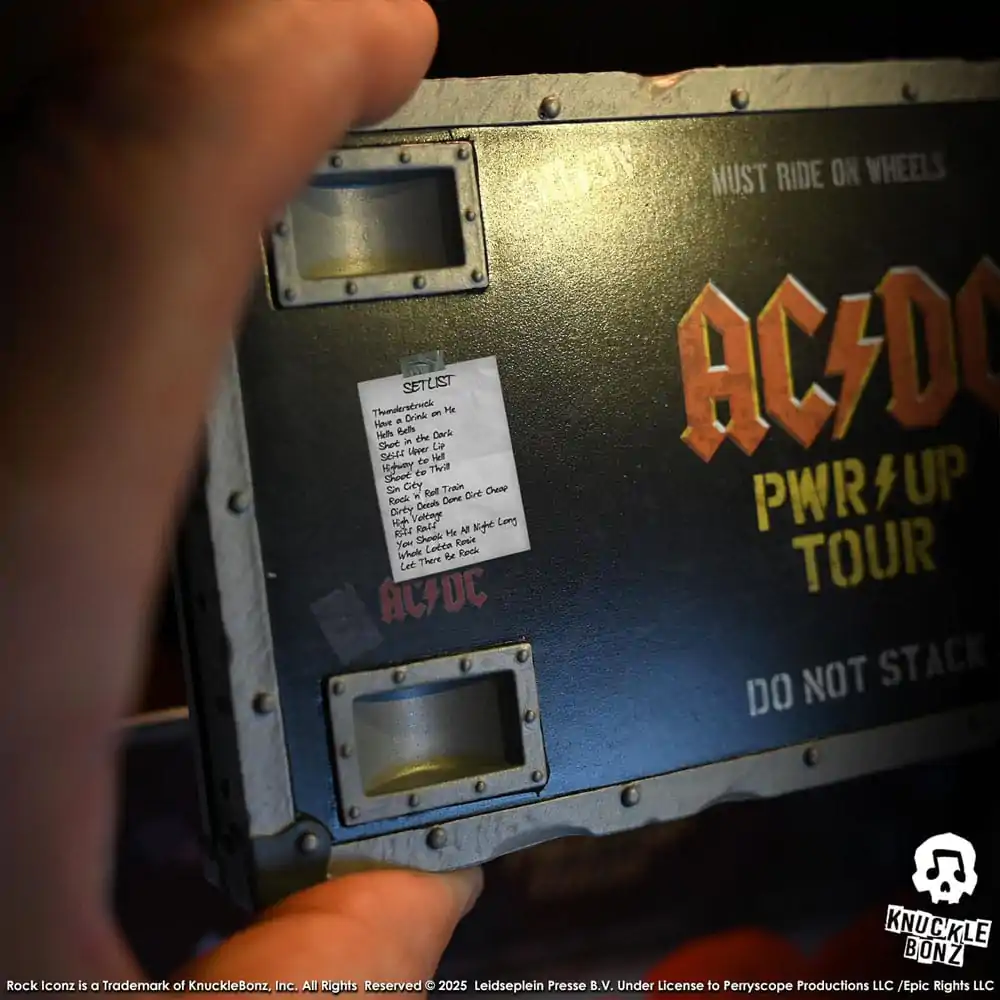 AC/DC Rock Ikonz On Tour Statua PWR UP Tour Road Case zdjęcie produktu