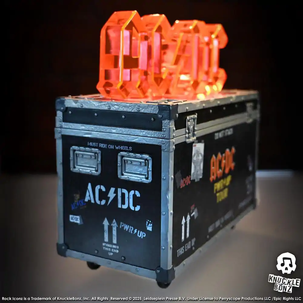 AC/DC Rock Ikonz On Tour Statua PWR UP Tour Road Case zdjęcie produktu