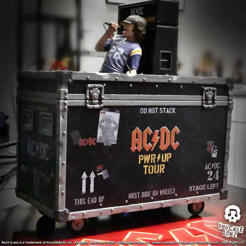AC/DC Rock Ikonz On Tour Statua PWR UP Tour Road Case zdjęcie produktu