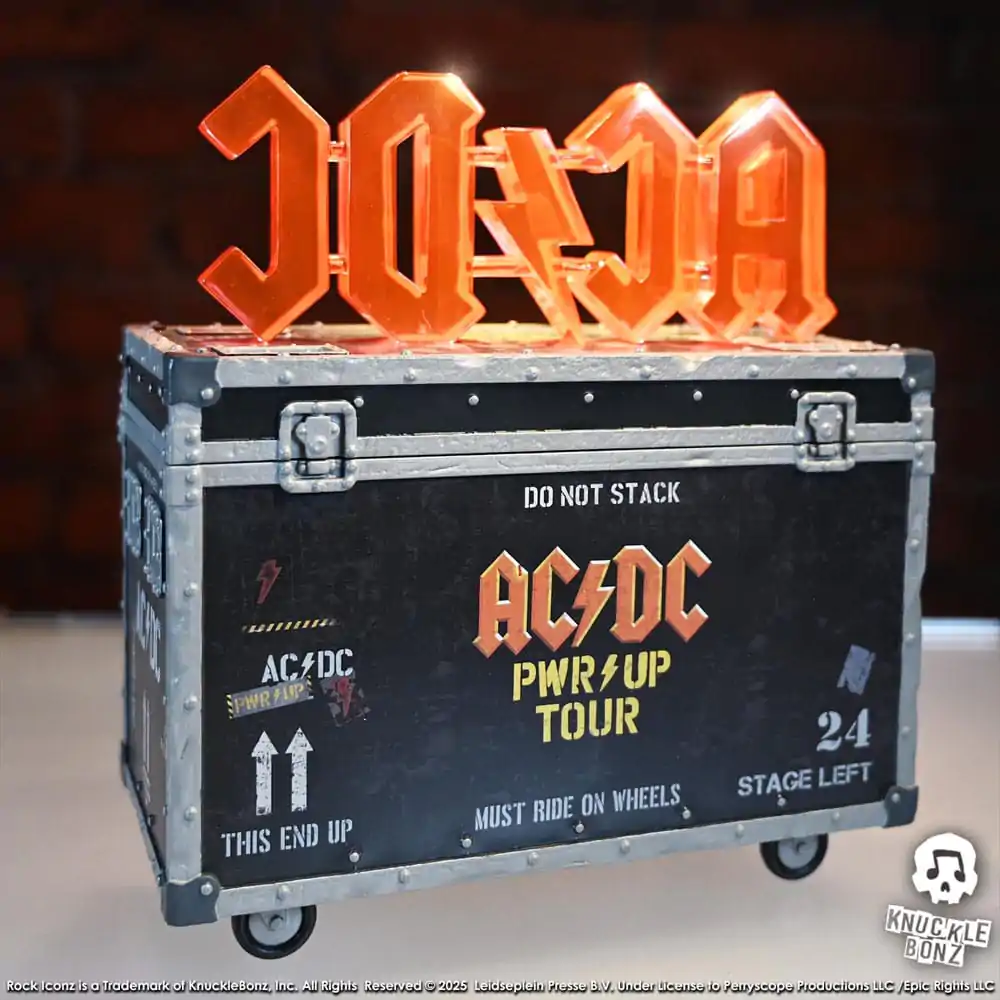 AC/DC Rock Ikonz On Tour Statua PWR UP Tour Road Case zdjęcie produktu
