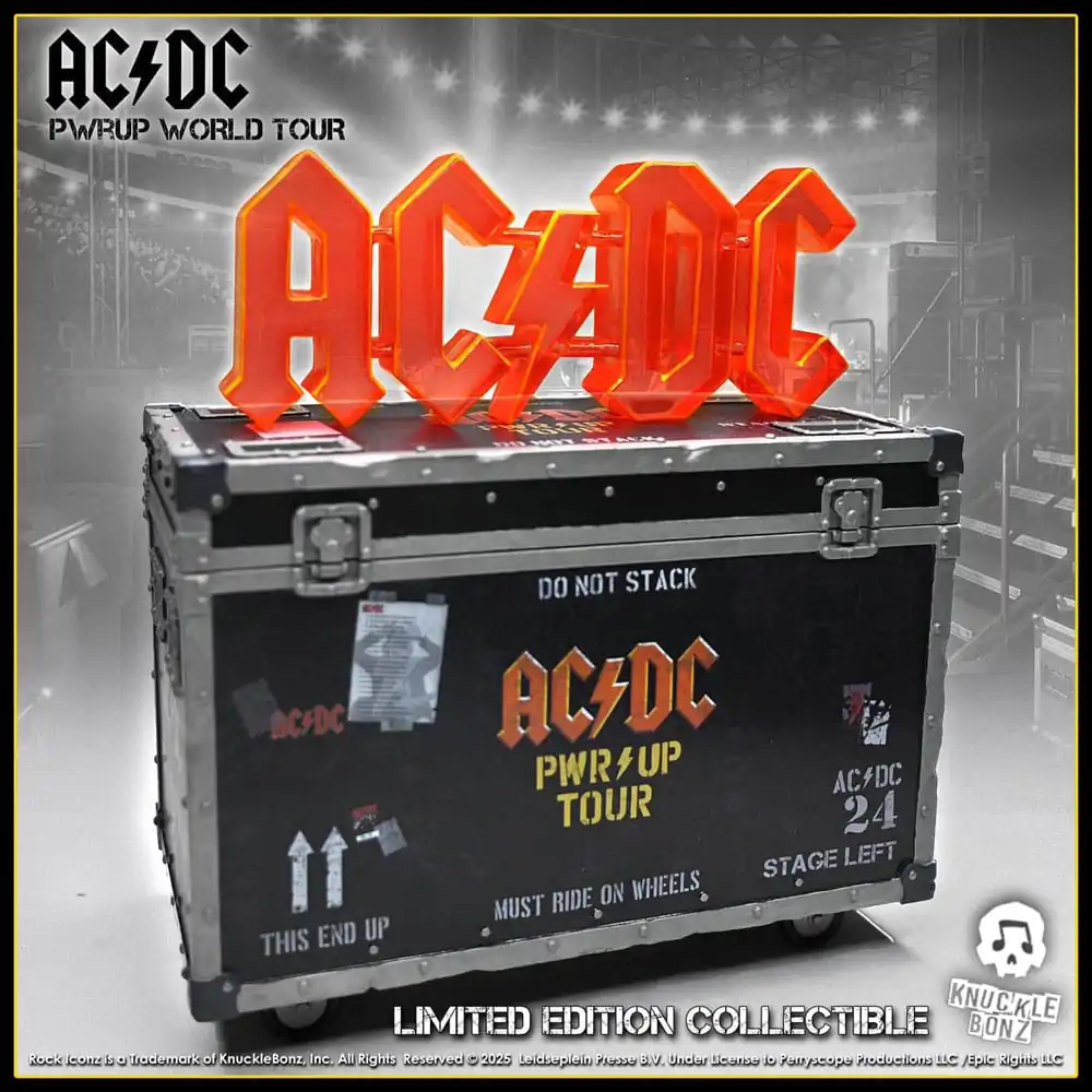 AC/DC Rock Ikonz On Tour Statua PWR UP Tour Road Case zdjęcie produktu