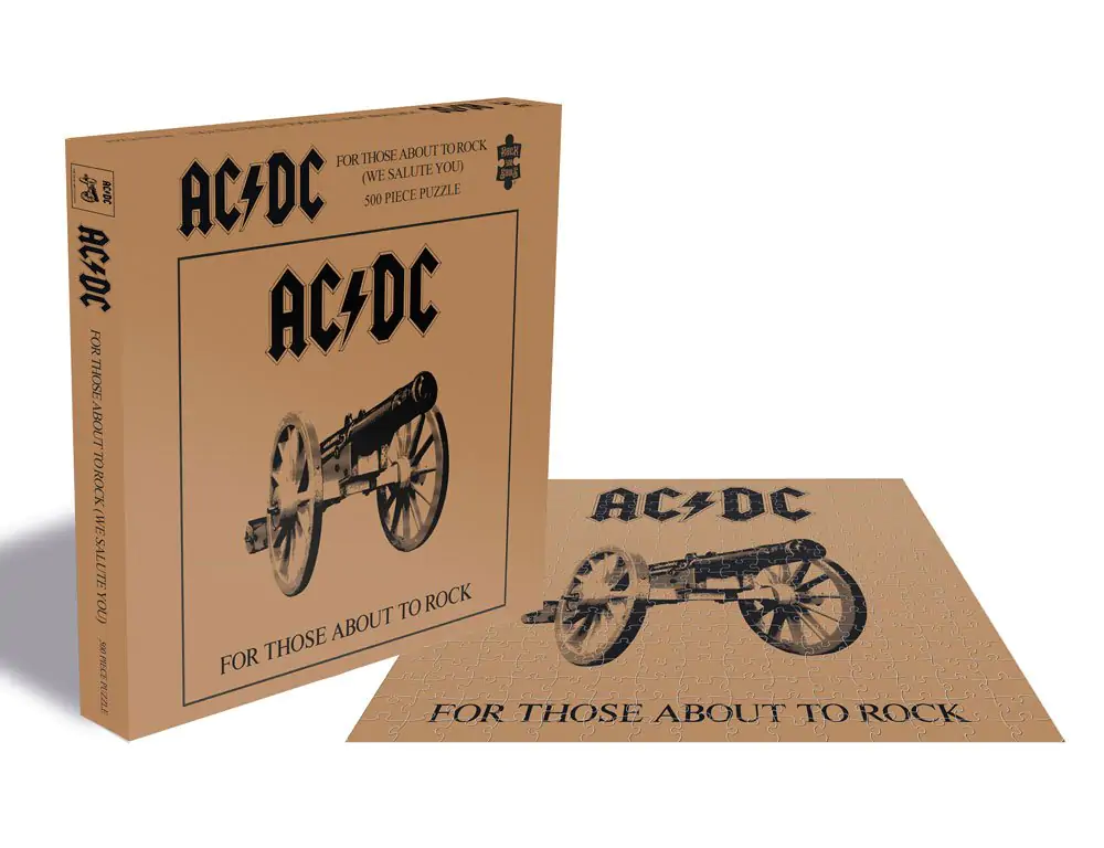 AC/DC Rock Saws Puzzle Układanka Dla Tych, Którzy Zamierzają Rockować (500 elementów) zdjęcie produktu