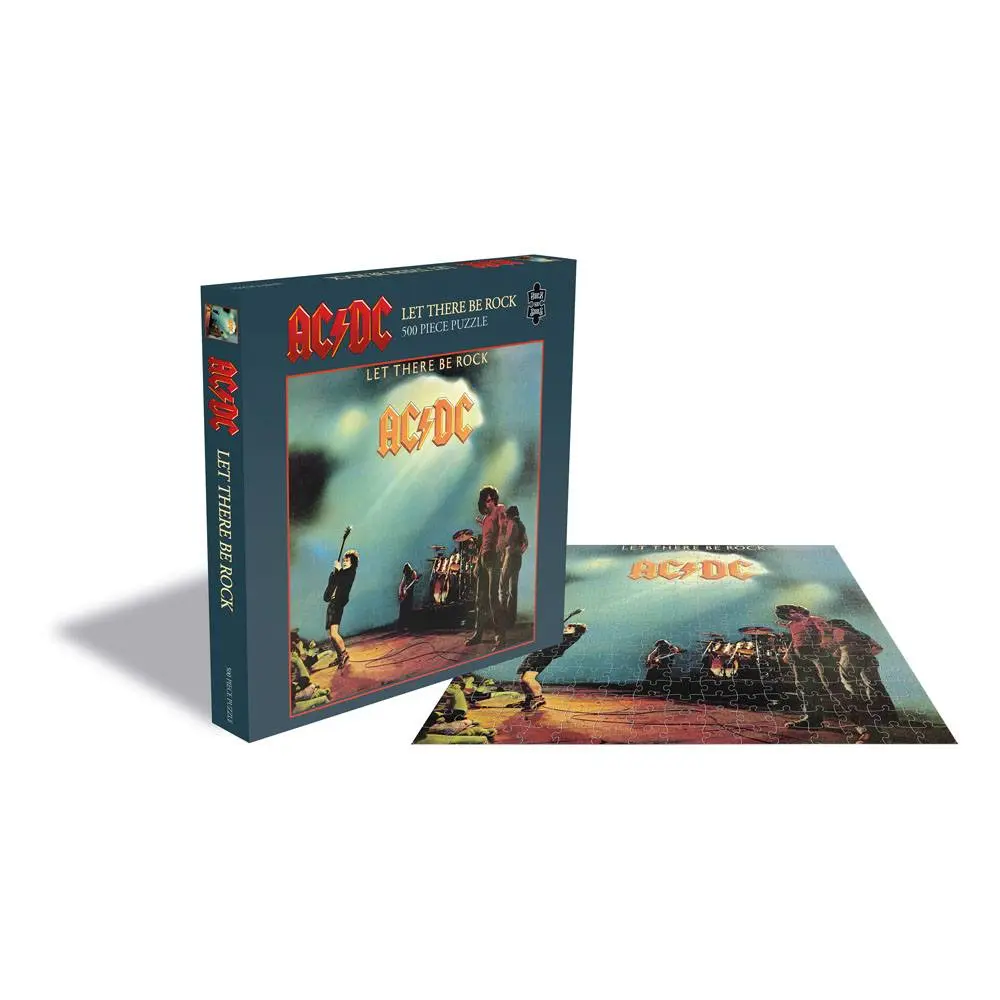 AC/DC Rock Saws Puzzle Układanka Let There Be Rock (500 elementów) zdjęcie produktu