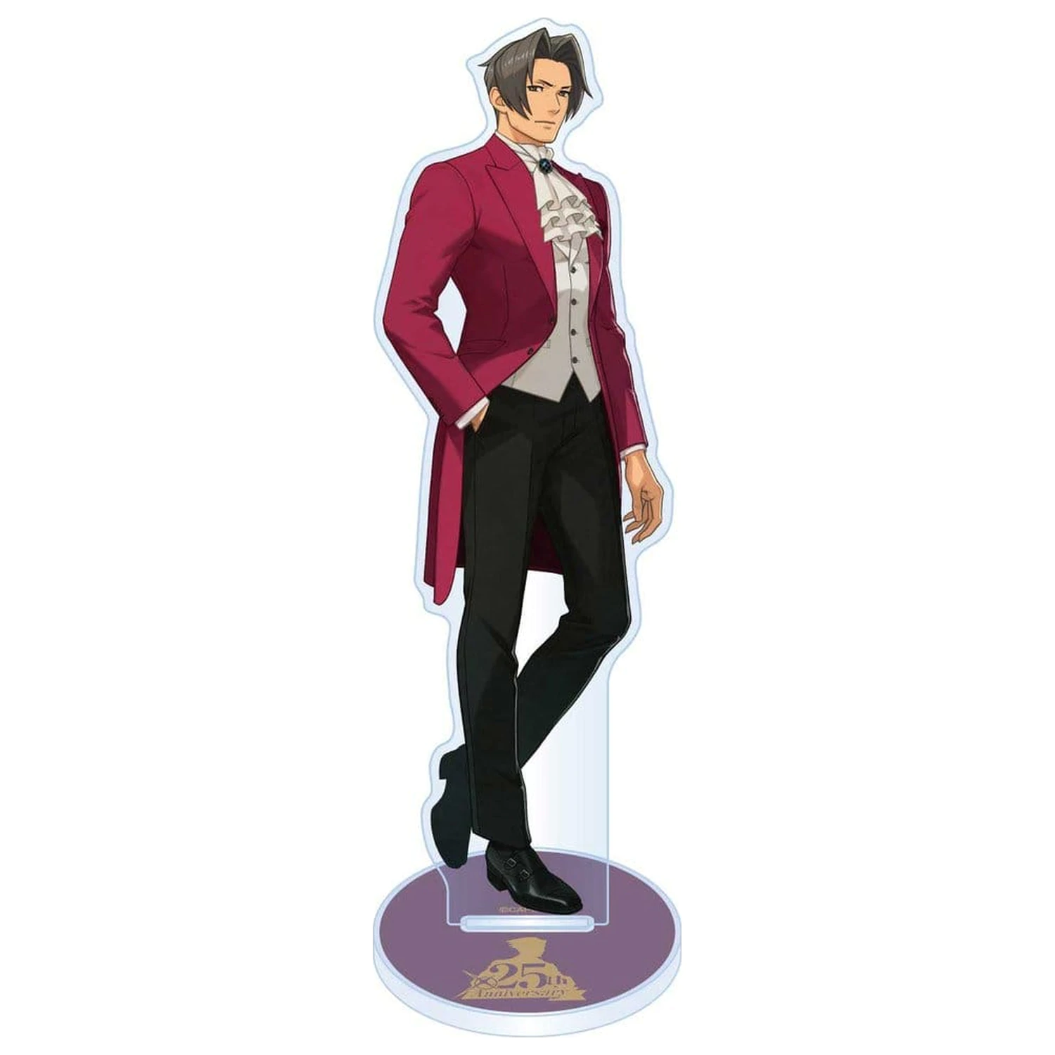 Stojak akrylowy Ace Attorney 25th Anniversary Miles Edgeworth Main Visual zdjęcie produktu