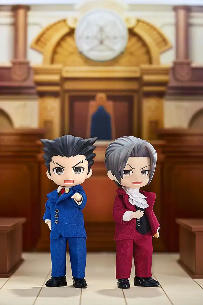 Ace Attorney Nendoroid Doll Figurka Akcji Phoenix Wright 14 cm zdjęcie produktu
