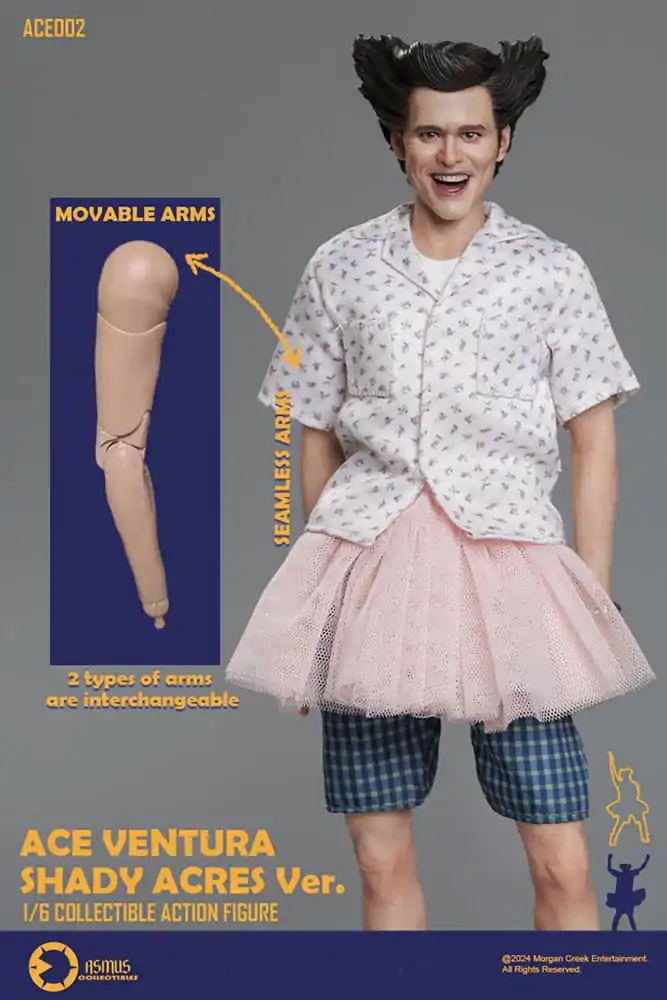 Ace Ventura: Psi detektyw Figurka Akcji 1/6 Ace Ventura Shady Acres Version 30 cm zdjęcie produktu