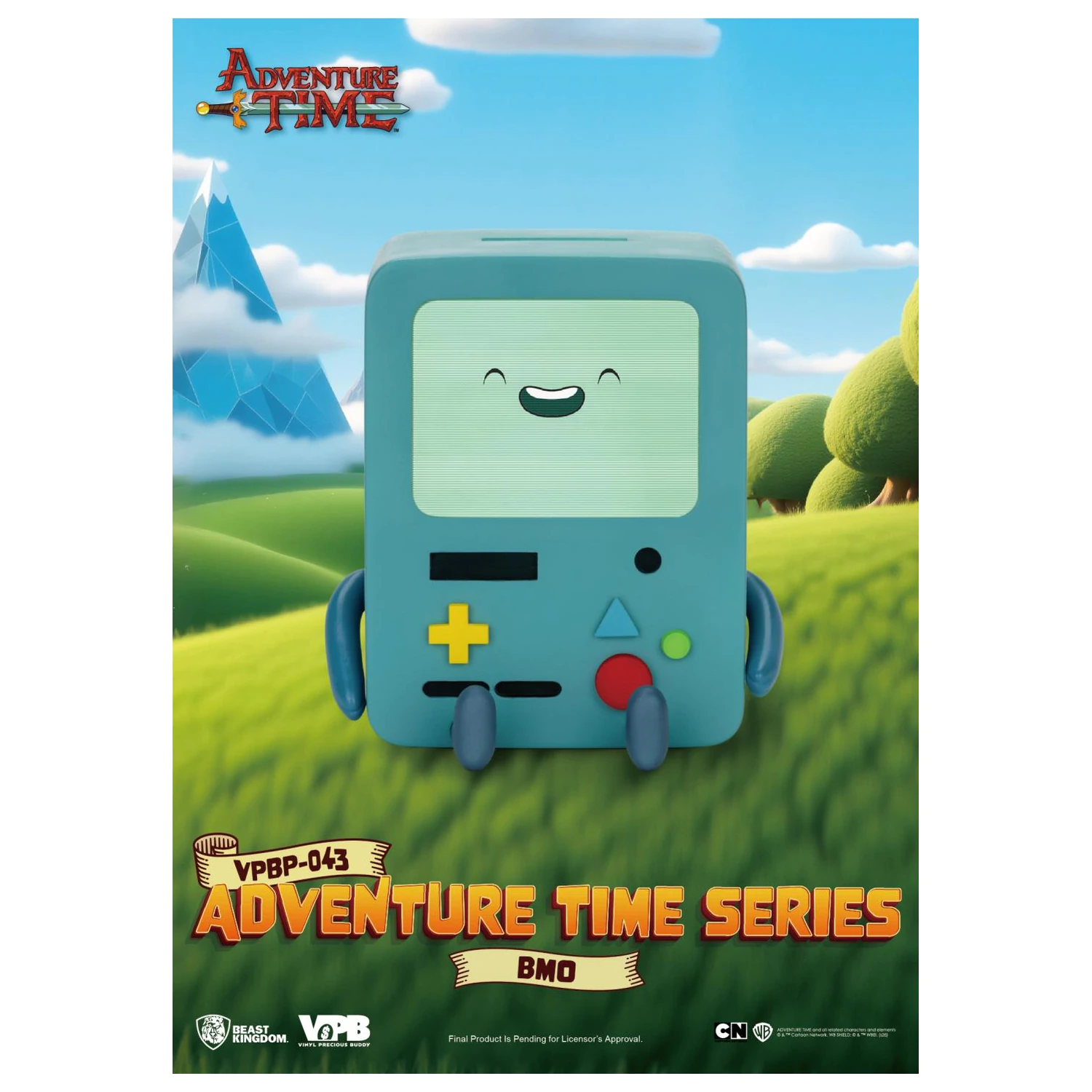 Figurka winylowa skarbonka Adventure Time BMO 9,6 cm zdjęcie produktu