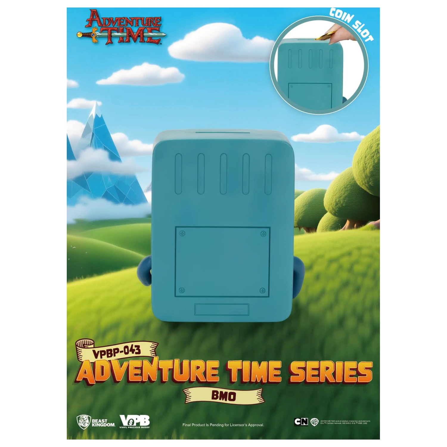 Figurka winylowa skarbonka Adventure Time BMO 9,6 cm zdjęcie produktu