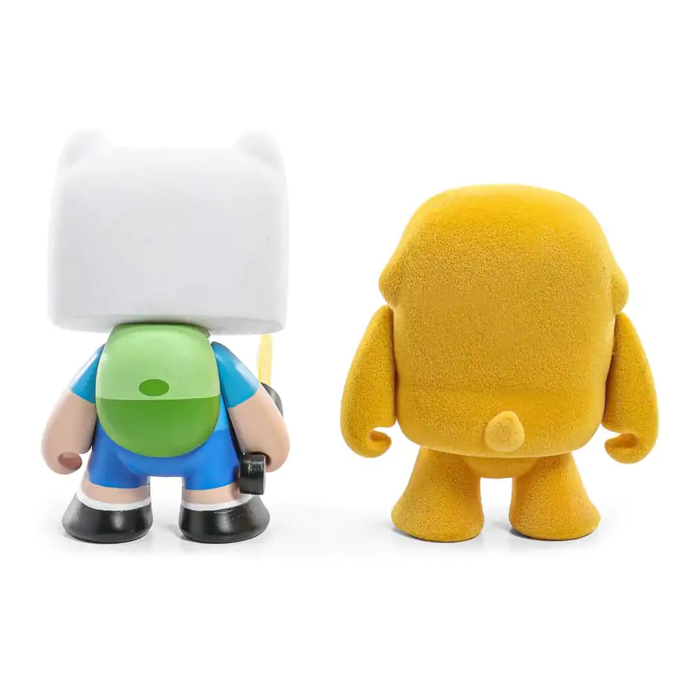 Adventure Time Zestaw Mini Figurek 2-Pack Finn & Jake Flocked 7 cm zdjęcie produktu