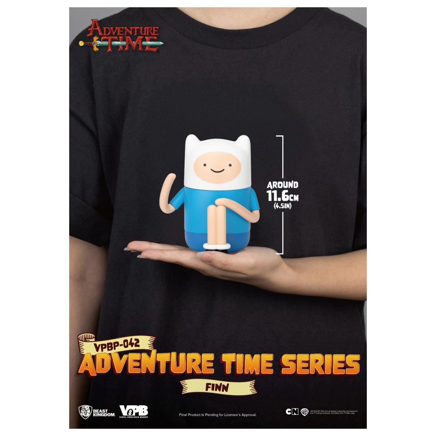 Figurka winylowa skarbonka Adventure Time Finn 11,6 cm zdjęcie produktu
