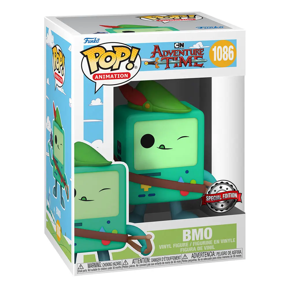 Adventure Time POP! Figurka Vinyl BMO z Kokardą 9 cm zdjęcie produktu