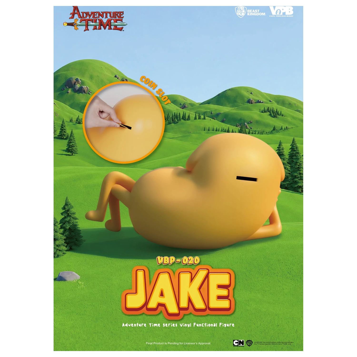 Adventure Time Jake Skarbonka Piggy Bank 21cm zdjęcie produktu