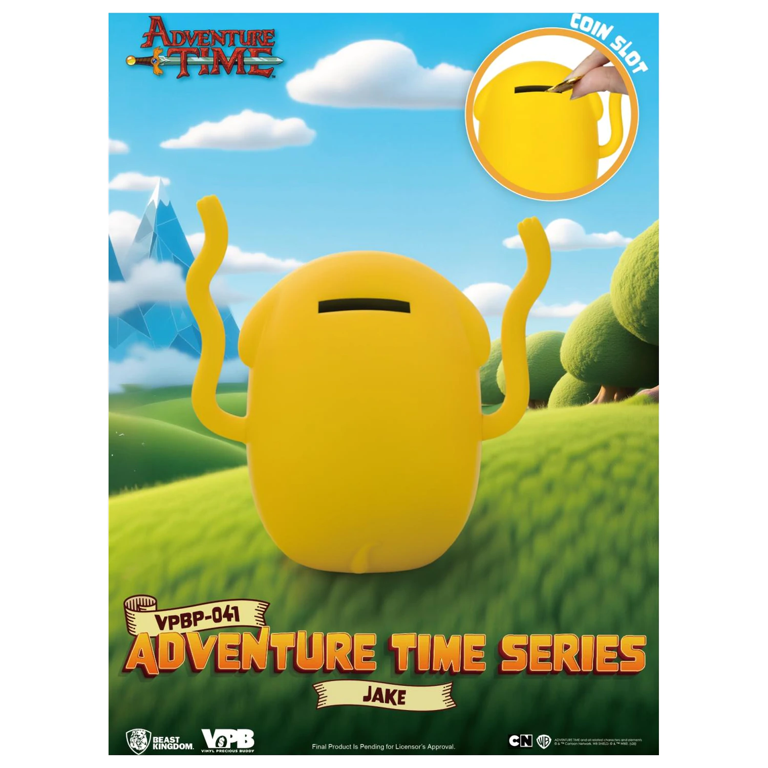 Skarbona figurka winylowa Adventure Time Jake 12,2 cm zdjęcie produktu