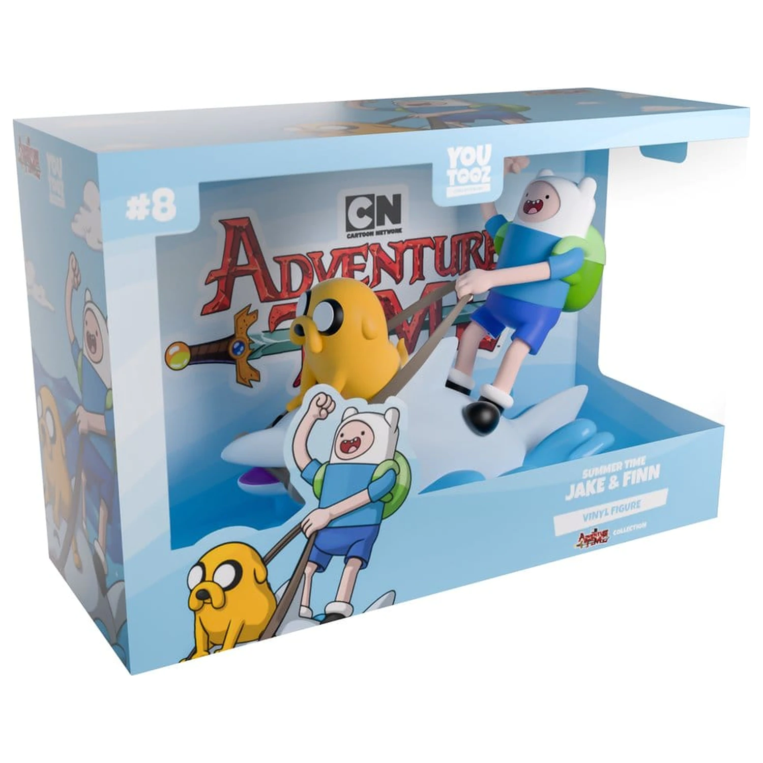 Adventure Time figurka winylowa Jake & Finn Summertime 13 cm zdjęcie produktu