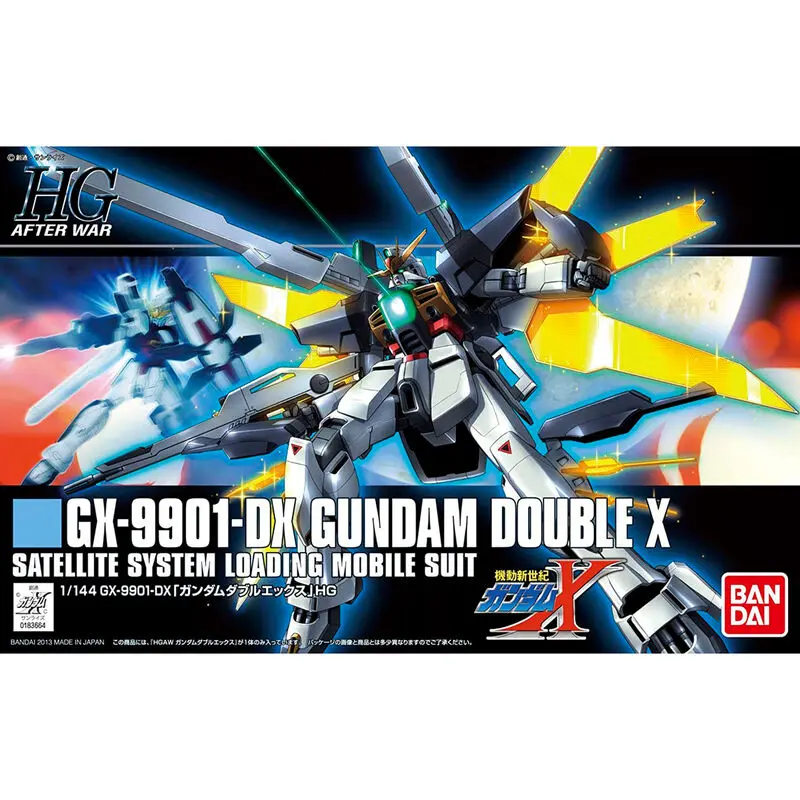 After War Gundam X Gundam Double X zestaw modelarski figurka 13 cm zdjęcie produktu