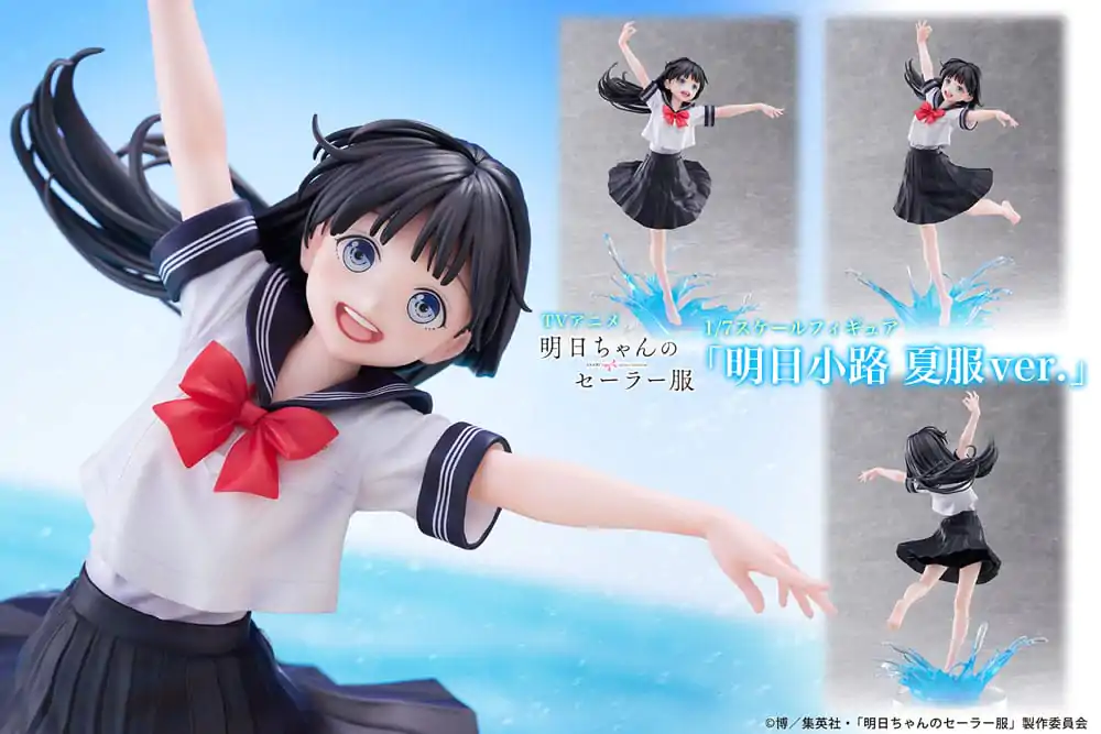 Akebi's Sailor Uniform Statua 1/7 Komichi Akebi Letni mundurek Ver. 26 cm zdjęcie produktu