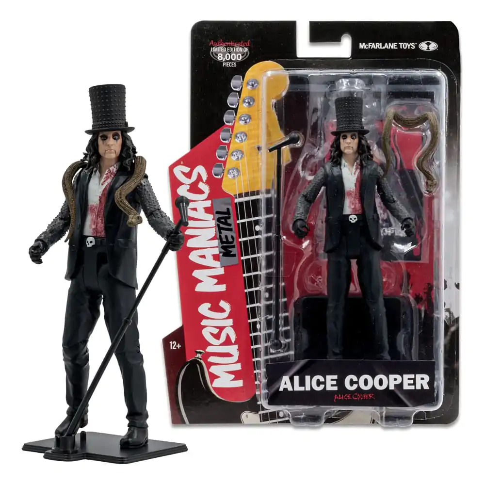Figurka Akcji Alice Cooper Metal Music Maniacs Alice Cooper 15 cm zdjęcie produktu