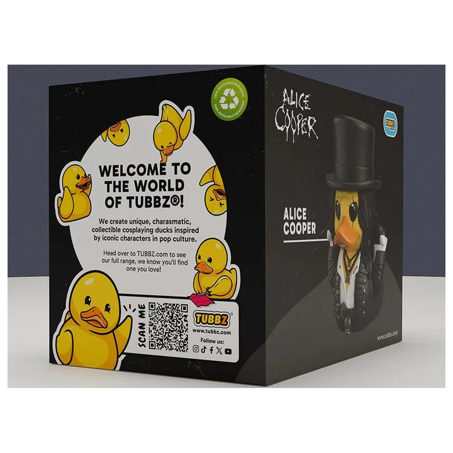 Figurka PVC Alice Cooper Tubbz, Edycja Pudełkowa, 10 cm zdjęcie produktu