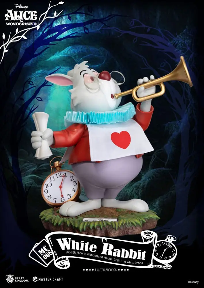Alice In Wonderland Master Craft Statue Biały Królik Statuetka 36 cm zdjęcie produktu