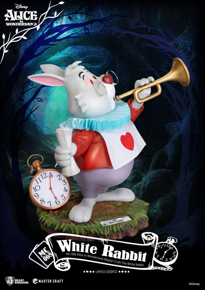 Alice In Wonderland Master Craft Statue Biały Królik Statuetka 36 cm zdjęcie produktu
