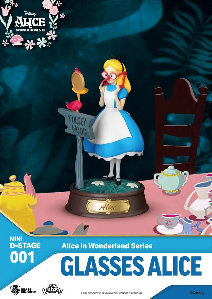 Alice in Wonderland Mini Diorama Stage Statues 6-pak 10 cm zdjęcie produktu