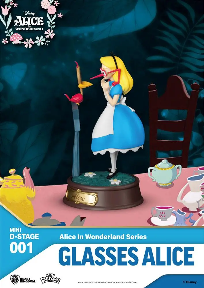 Alice in Wonderland Mini Diorama Stage Statues 6-pak 10 cm zdjęcie produktu