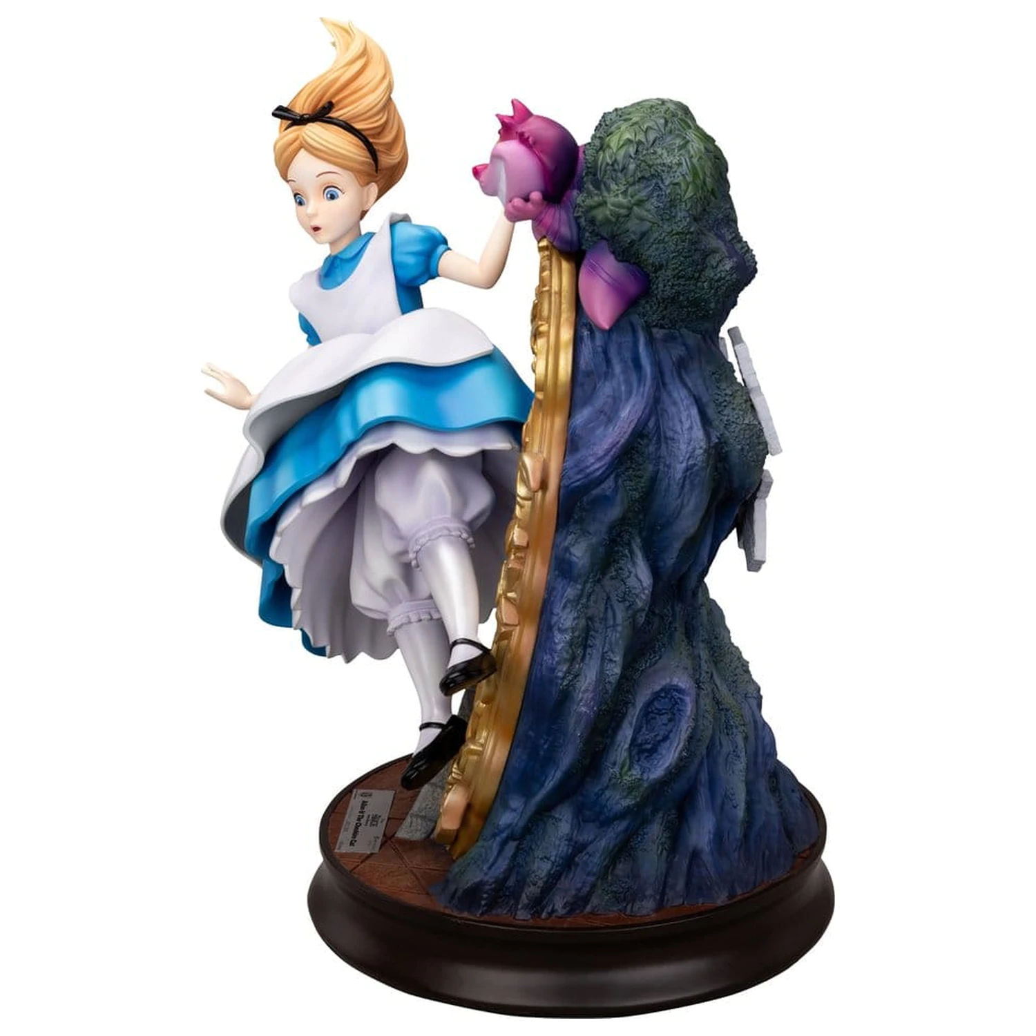 Alice in Wonderland Master Craft Statuetka Alice & The Cheshire Cat 40 cm zdjęcie produktu
