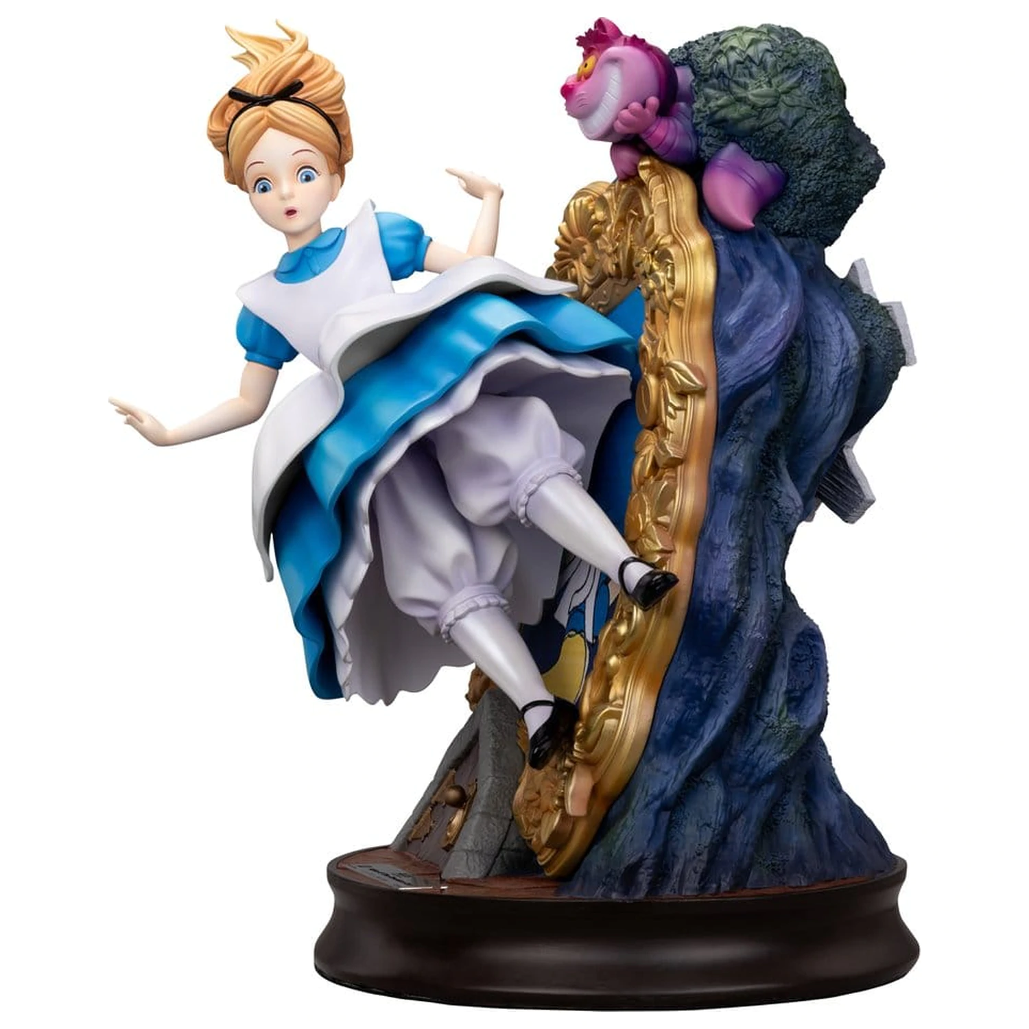 Alice in Wonderland Master Craft Statuetka Alice & The Cheshire Cat 40 cm zdjęcie produktu