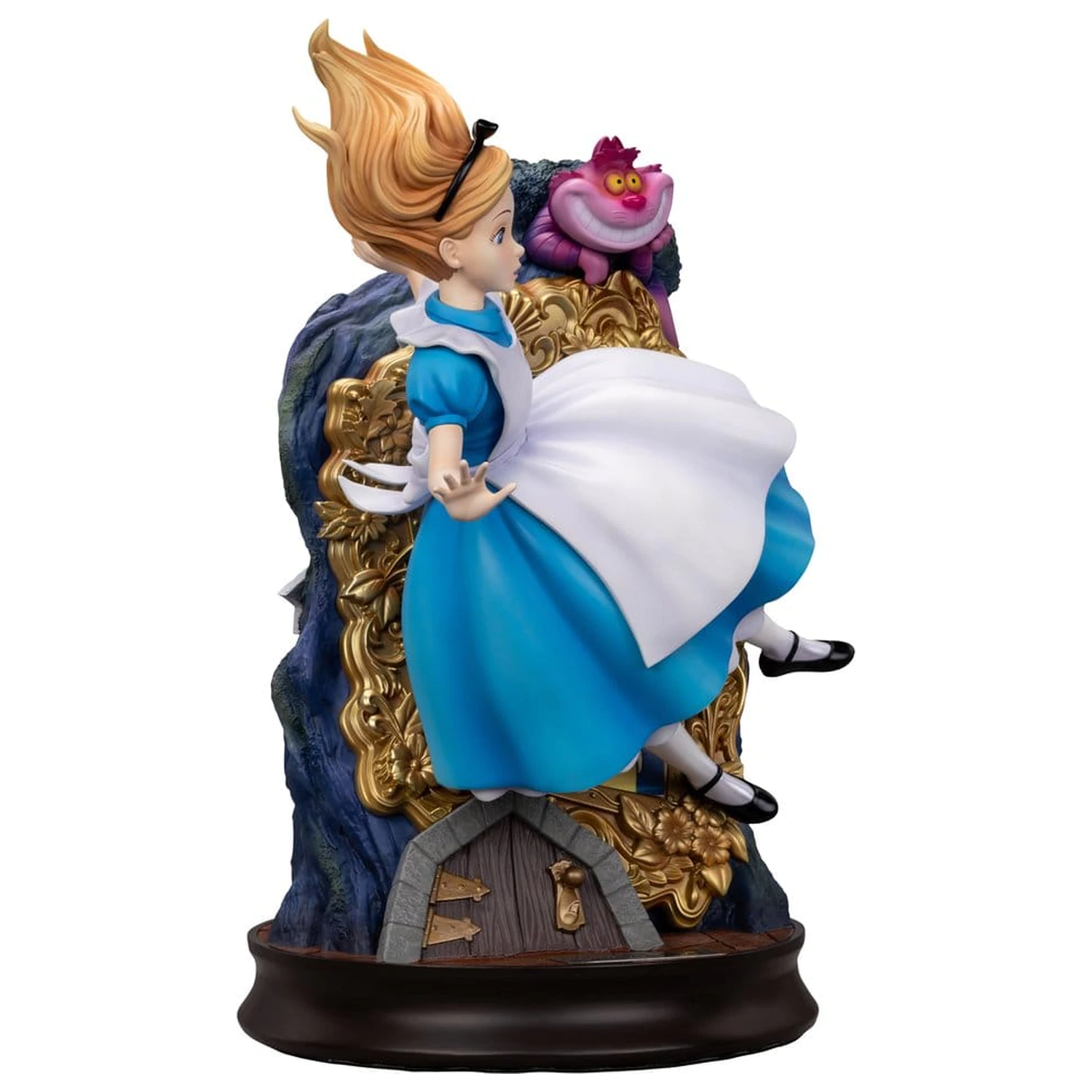 Alice in Wonderland Master Craft Statuetka Alice & The Cheshire Cat 40 cm zdjęcie produktu