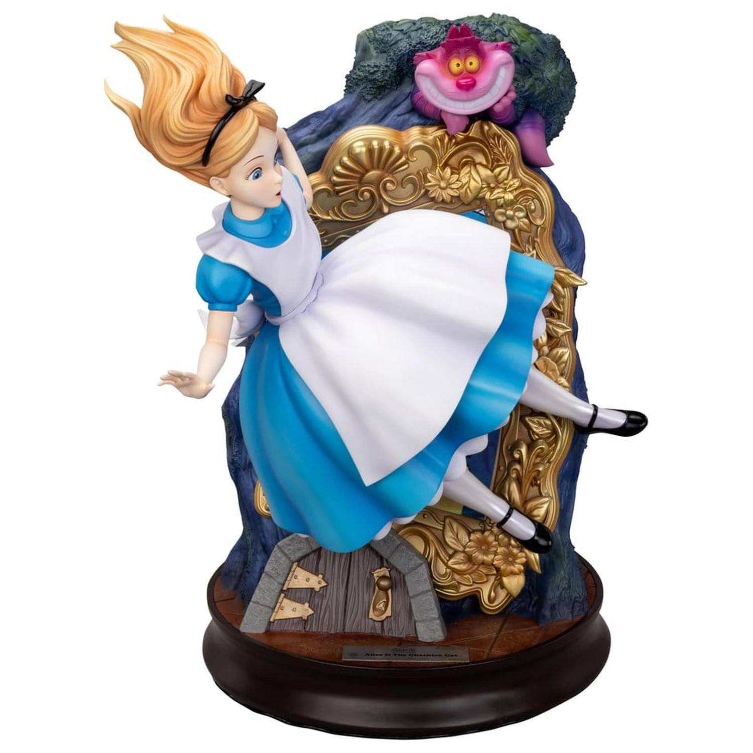 Alice in Wonderland Master Craft Statuetka Alice & The Cheshire Cat 40 cm zdjęcie produktu