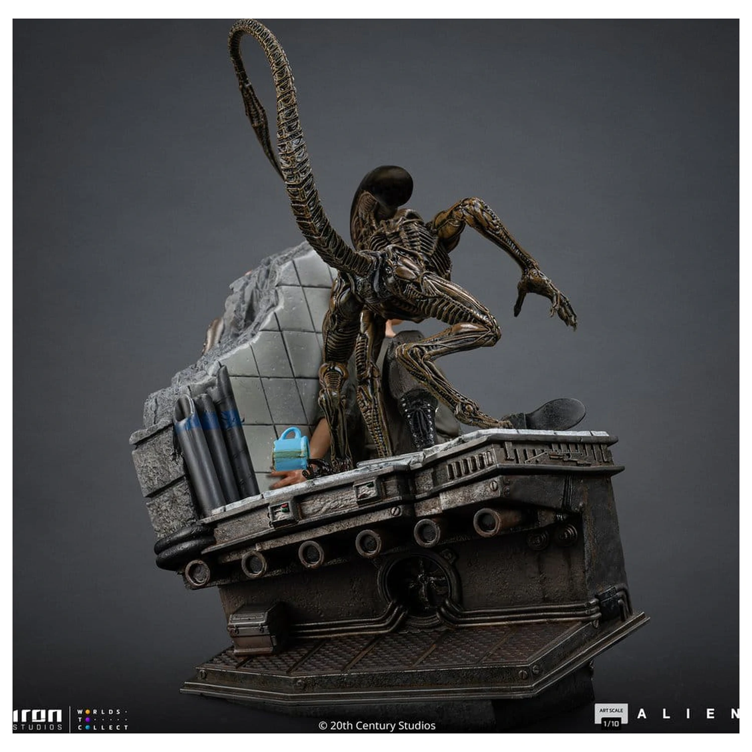 Alien 3 Art Scale Statue 1/10 Ellen Ripley i Dog Alien 23 cm zdjęcie produktu
