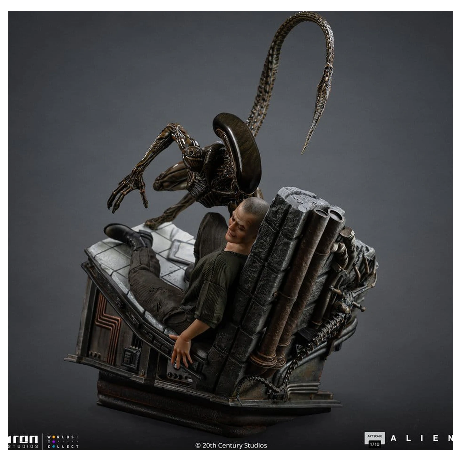 Alien 3 Art Scale Statue 1/10 Ellen Ripley i Dog Alien 23 cm zdjęcie produktu