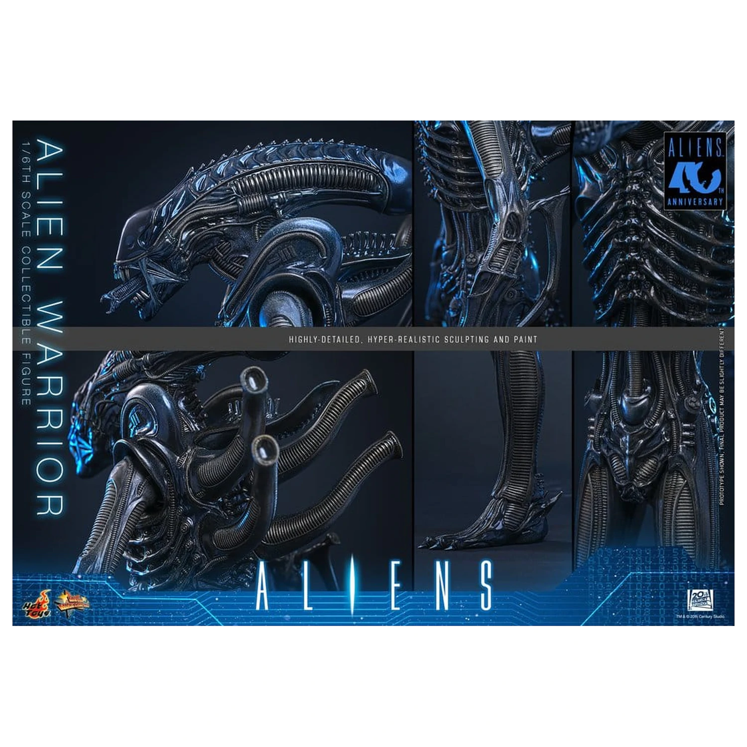 Alien Movie Masterpiece Figurka Akcji 1/6 Alien Warrior 39 cm zdjęcie produktu