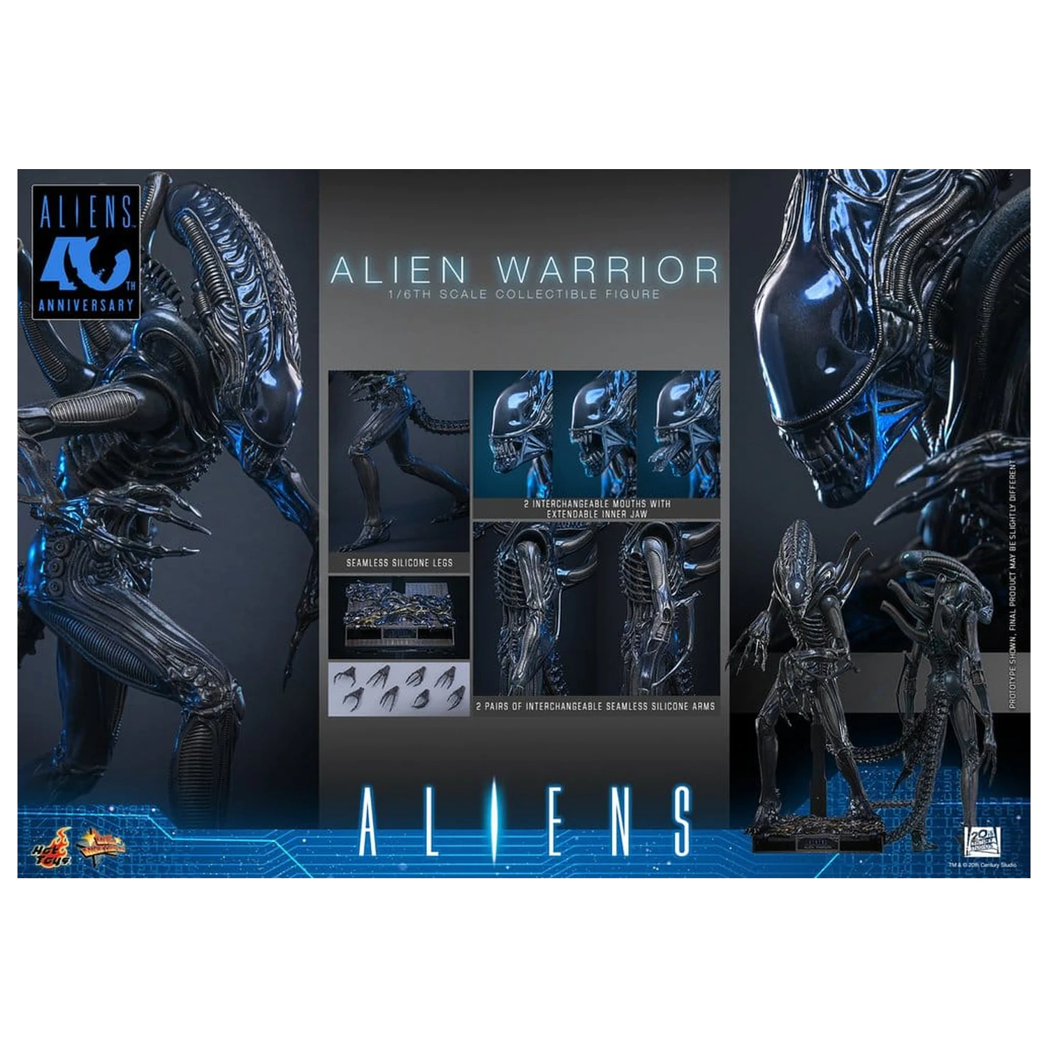 Alien Movie Masterpiece Figurka Akcji 1/6 Alien Warrior 39 cm zdjęcie produktu