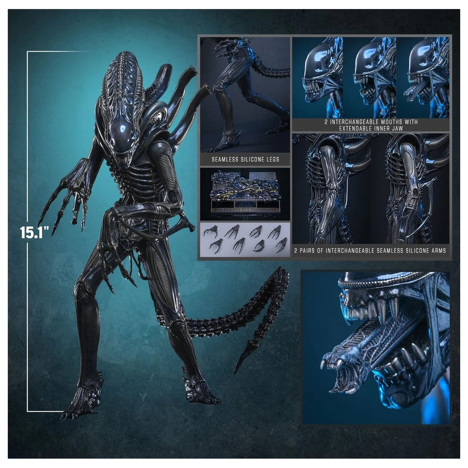 Alien Movie Masterpiece Figurka Akcji 1/6 Alien Warrior 39 cm zdjęcie produktu