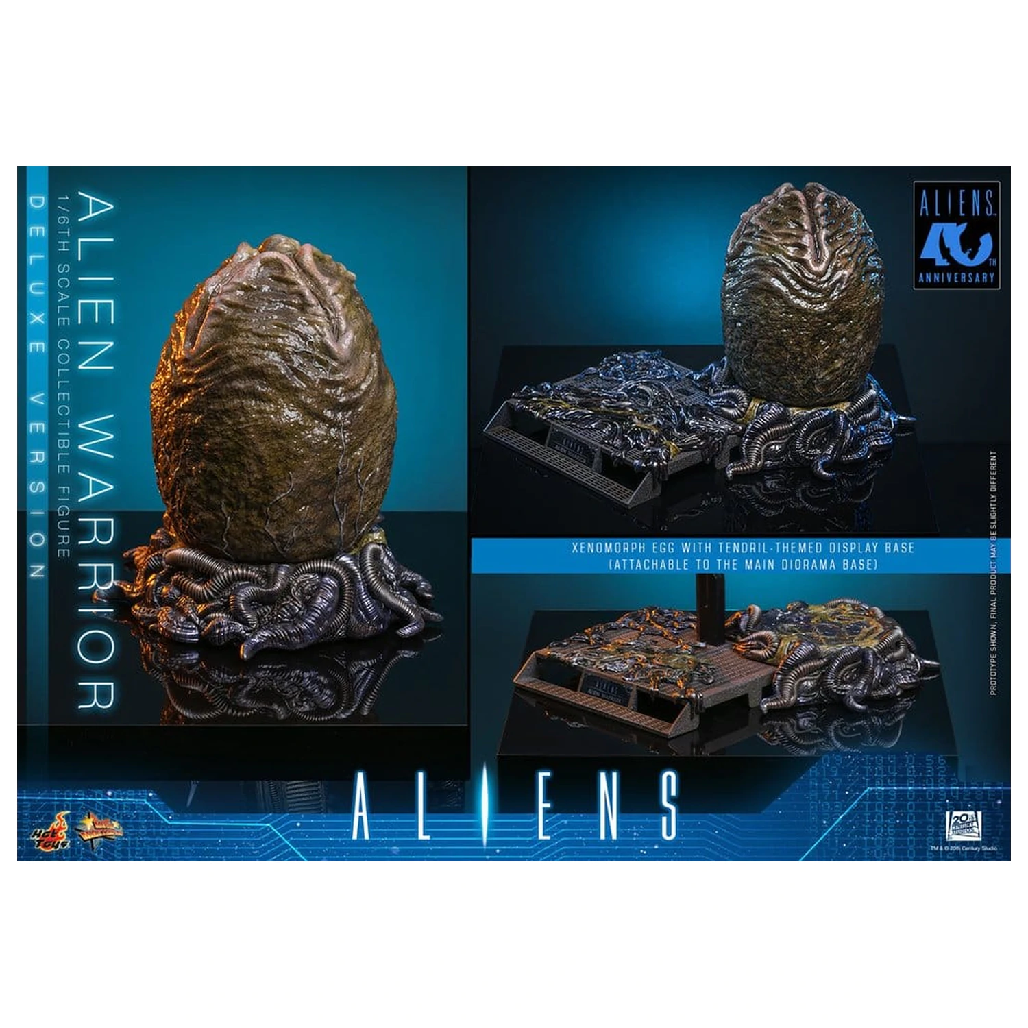 Alien Movie Arcydzieło Figurka akcji 1/6 Alien Warrior (Deluxe Version) 39 cm zdjęcie produktu