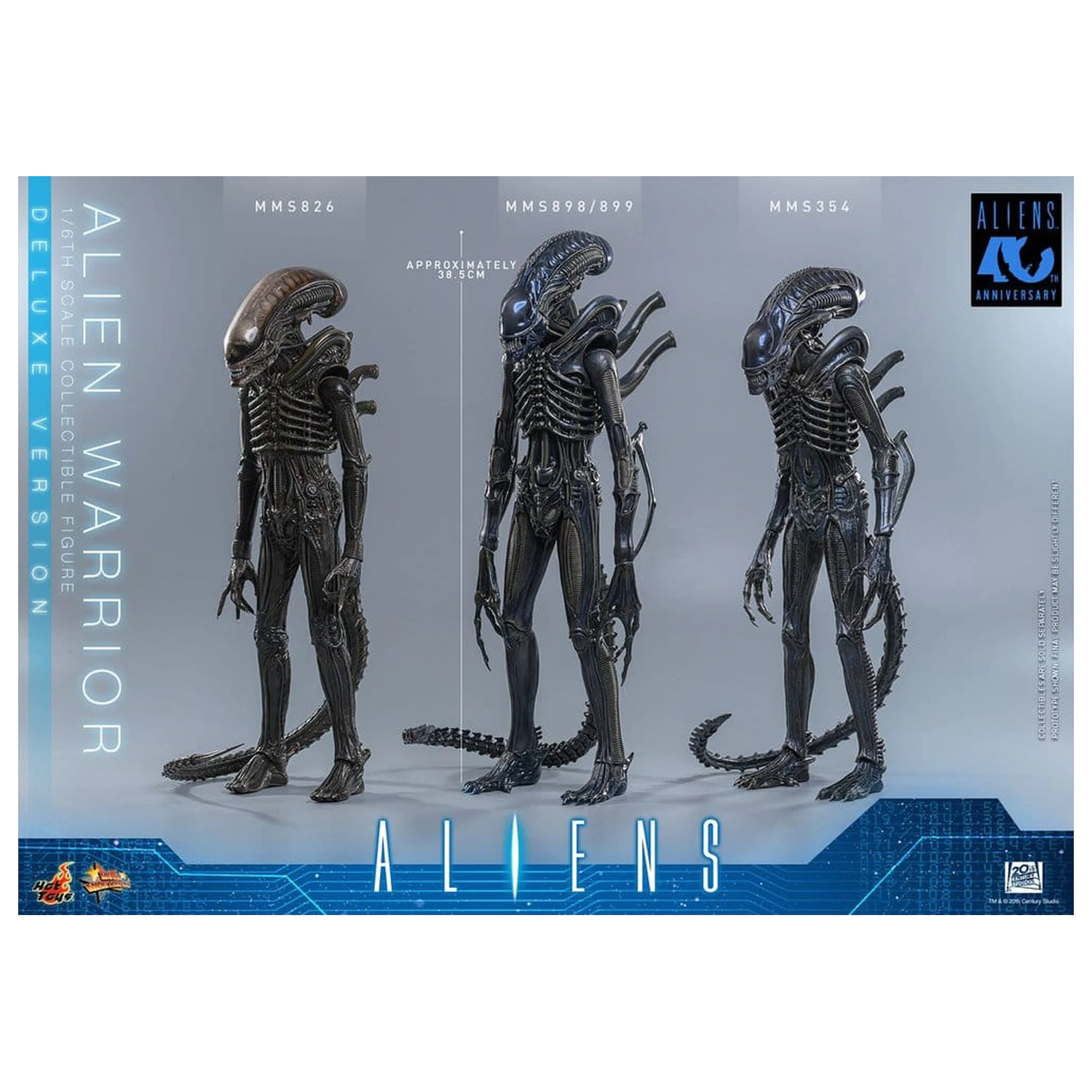 Alien Movie Arcydzieło Figurka akcji 1/6 Alien Warrior (Deluxe Version) 39 cm zdjęcie produktu