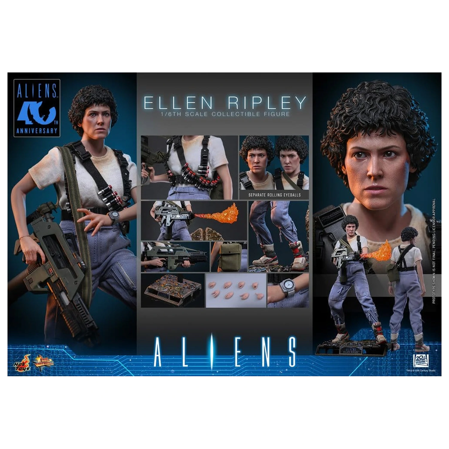 Alien Movie Masterpiece Figurka akcji 1/6 Ellen Ripley 30 cm zdjęcie produktu